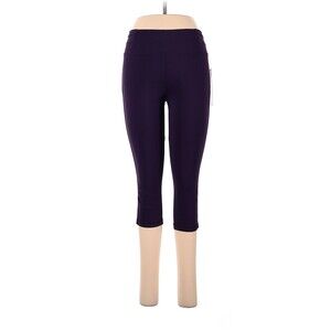 LULULEMON ATHLETICA Deep Zinfandel Real Quick Crop Leggings - US 6